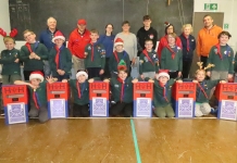 Huntspill and Highbridge Scout Group launch Christmas post service