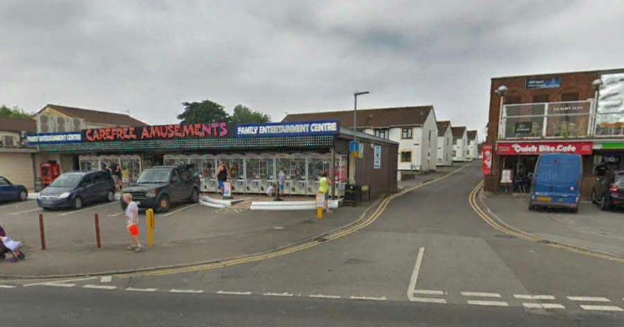 Carefree Amusements in Brean, South Road opposite Brean Pontins holiday park