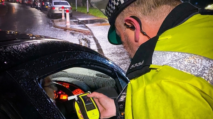 Police drink and drug driving operation