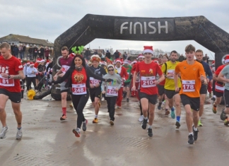 Santa Run Burnham-On-Sea