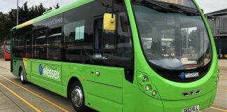 Somerset electric bus