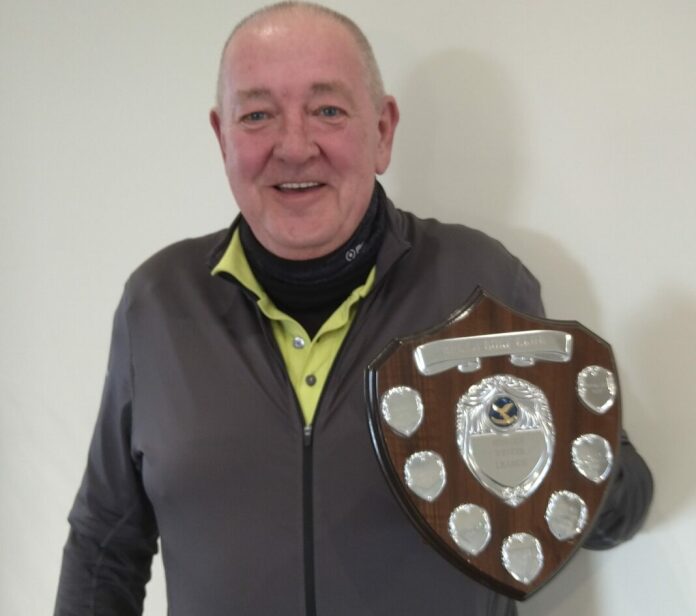 Brean Golf Club Seniors Winter League winner Tony Oliver