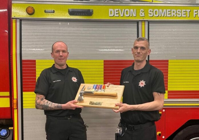 Burnham-On-Sea fire station retirement