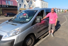 Dave Regan at Saints Taxis in Burnham-On-Sea