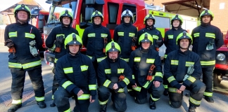 Burnham-On-Sea.com: Burnham-On-Sea fire station station officer Steve Fowler with crew
