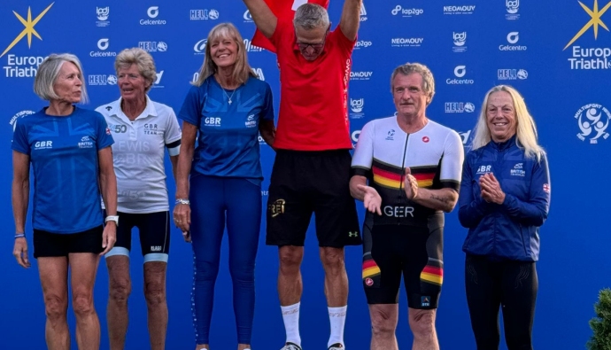 Burnham swimming teacher and fitness instructor competes in European Aquathlon Championships