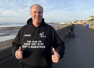 Burnham-On-Sea runner Jason Vickers