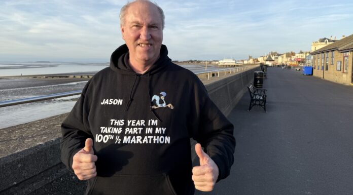 Burnham-On-Sea runner Jason Vickers