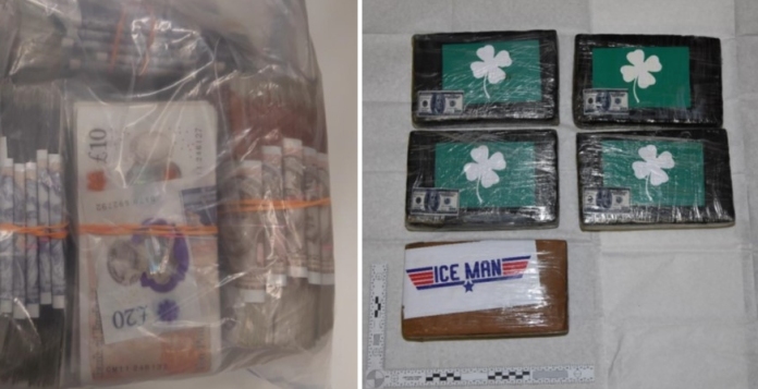 Six jailed after officers find cocaine worth £2.4m in car boot
