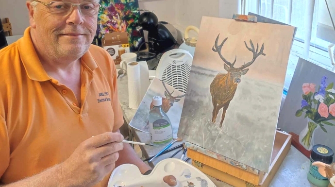 Burnham-On-Sea artist James Lynch