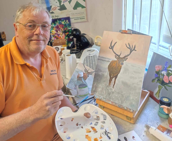 Burnham-On-Sea artist James Lynch