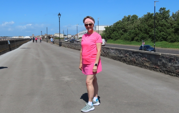 carol hampton burnham-on-sea runner