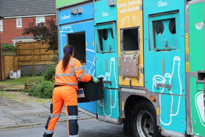 Somerset recycling collection