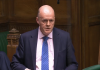 Burnham-On-Sea MP Ashley Fox in parliament