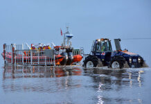 Burnham-on-Sea Atlantic lifeboat 'Doris Day and Brian'